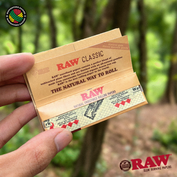 Giấy RAW Classic 78mm có Tips - Hình ảnh 2