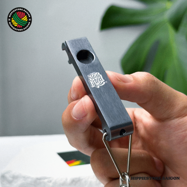 Tẩu 3in1 Aluminum – Móc Khóa & Khui Bia - Hình ảnh 2