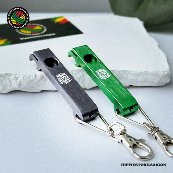 Tẩu 3in1 Aluminum – Móc Khóa & Khui Bia - Hình ảnh 3