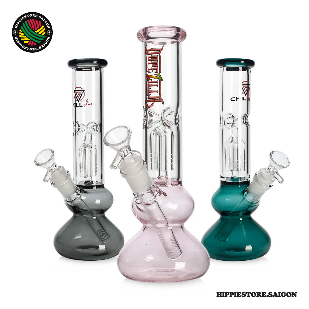 BONG HITTN 2 TẦNG LỌC 25CM - LỌC KÉP SANG XỊN