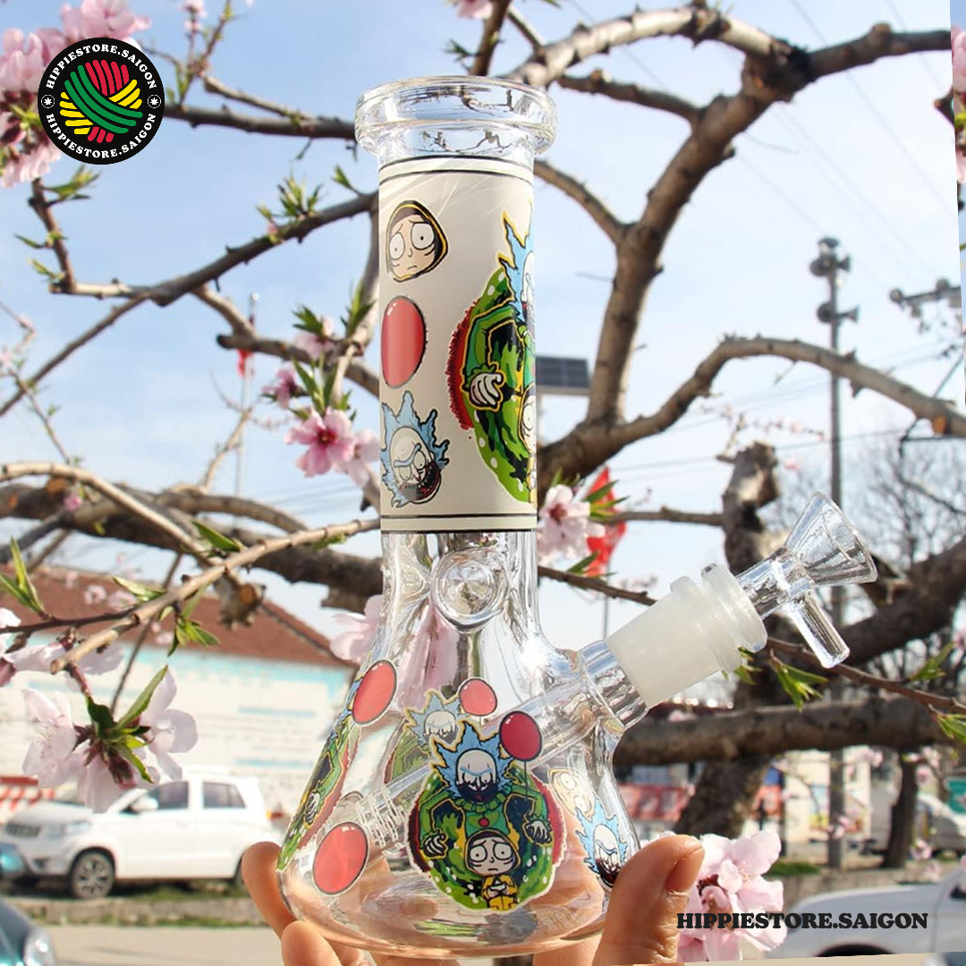 BONG MINI RICK AND MORTY 20CM – PHÁT SÁNG, DÀY CỘP - Hình ảnh 3