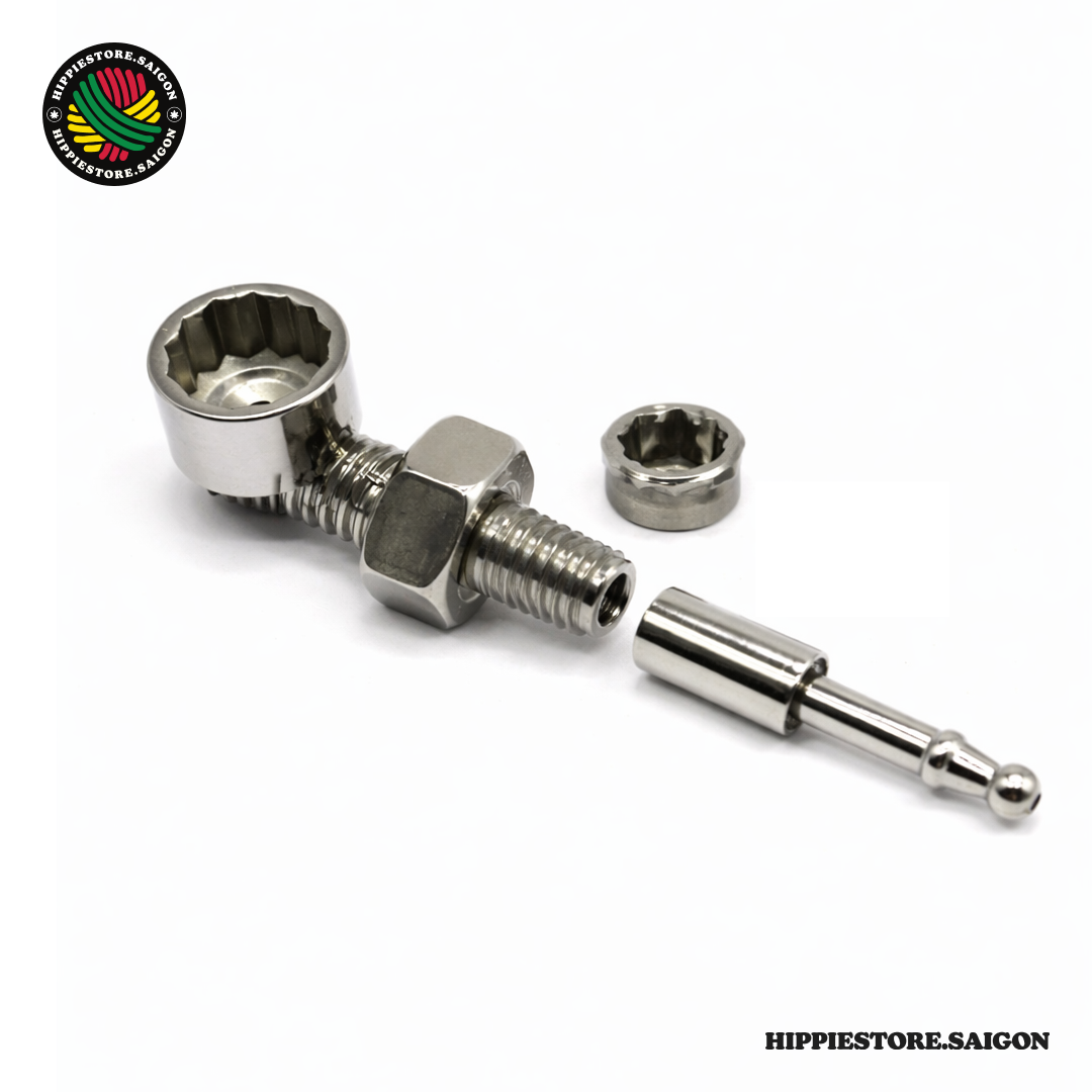 TẨU ỐC THÉP MINI CAO CẤP - Ảnh 2