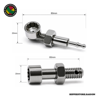 TẨU ỐC THÉP MINI CAO CẤP
